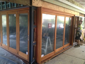 D & D Oswin Builders Pic 3 - Bifold door installation Bardon