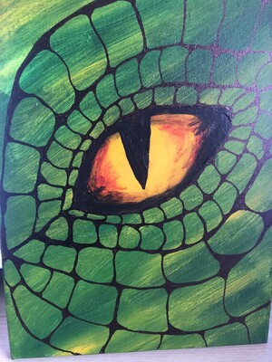 Keys Kreative Arts Pic 4 - Want to paint this fabulous monster eye or do you have a little monster for me to keep an eye on Have one of my Arty Parties in Port Stephens and make your own And I bring the party to You