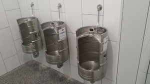 Jason Morris Plumbing And Gas Fitting Pic 2 - Some interesting one of a kind urinals fitted at swell brewery