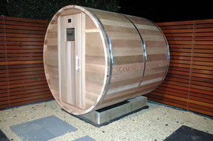 Ukko Saunas & Cedar Hot Tubs Pic 4 - Ukko Barrel Cedar Sauna