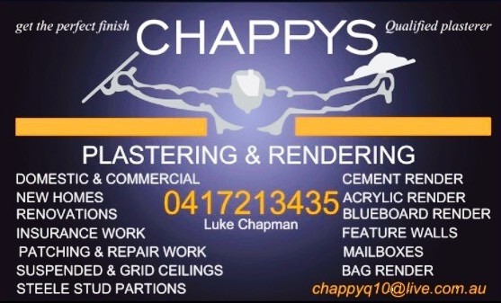 Chappys Plastering &Rendering Pic 1