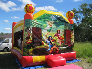 Brisbane Castle Hire Pty Ltd Pic 2 - Disney Fairies Jumping Castle with Slide