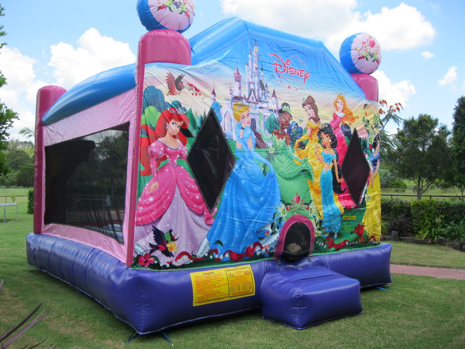 Brisbane Castle Hire Pty Ltd Pic 1 - Disney Princess Jumping Castle with Slide