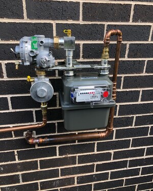 Anu Plumbing Pic 3 - After Gas Meter Upgrade