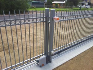 FENCE FIRST - Fencing & Gates Adelaide SA Pic 3 - Electric Automatic Sliding Gate Automation