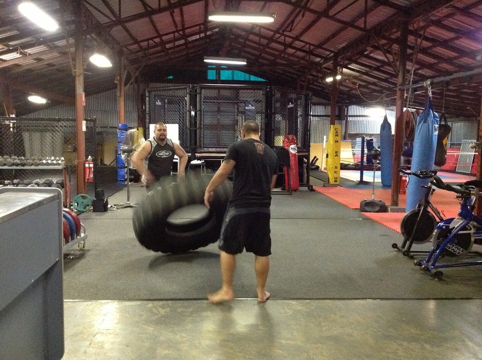 Hard Knocks MMA Gym Pic 2 - HARDKNOCKS circuit session with the boys