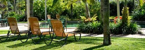 Cairns Beach Resort Pic 5 - A quiet place by the pool