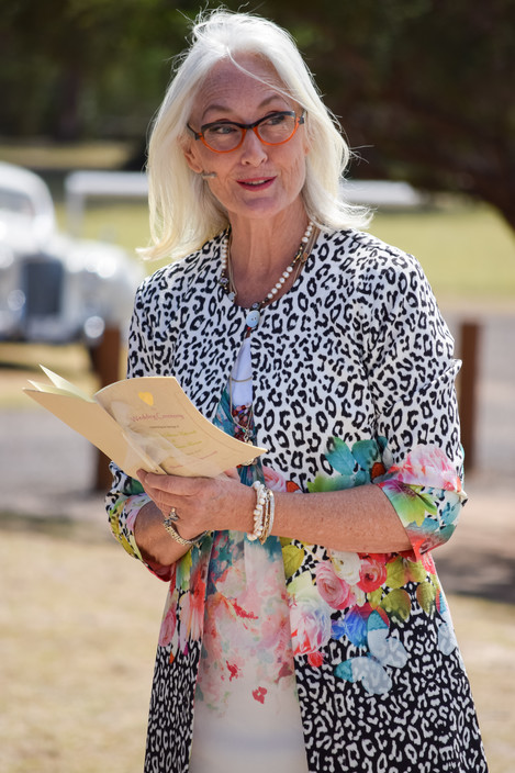 Jen Lawrie-Smith Celebrant Pic 1 - Jen in action