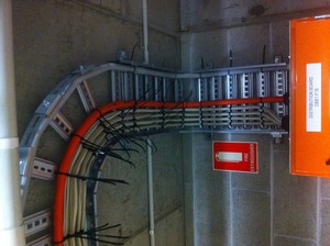 Sealine Electrical Pic 2 - Cable tray work