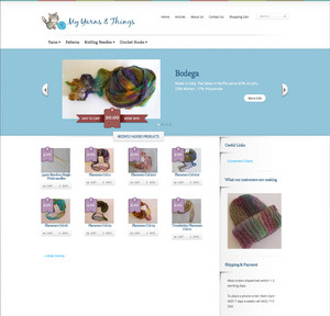 NETswitch Pty Ltd Pic 3 - My Yarns and Things Website