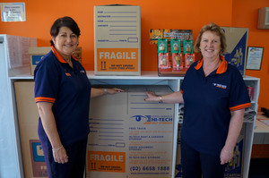 Coffs Harbour Hi-Tech Self Storage Pic 5 - Packing supplies boxes tape bubblewrap butchers paper