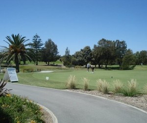 HydroPlan Pic 4 - Adelaide Shores Irrigation master plan for this 135 ha coastal reserve of golf courses playing fields and caravan parks using reclaimed water