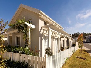 ASAP Painting Pic 5 - Exterior painting of all timber work on retirement village Turramurra