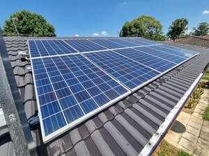 Western SYdney Solar Pty Ltd Pic 3 - Nice clean solar array after safety check and panel clean