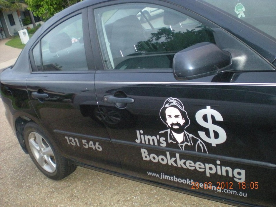 Jim's Bookkeeping Pic 1 - Look out for Jims Vehicles near you wwwjimsnet