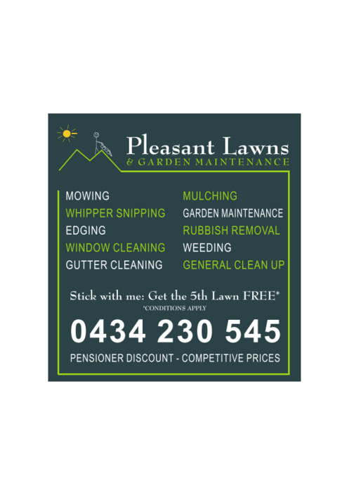 pleasant lawns & garden maintenance Pic 1