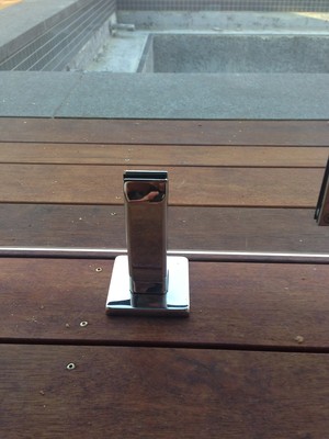 PRESTIGIOUS POOL FENCING Pic 2 - high quality stainless steel spigots