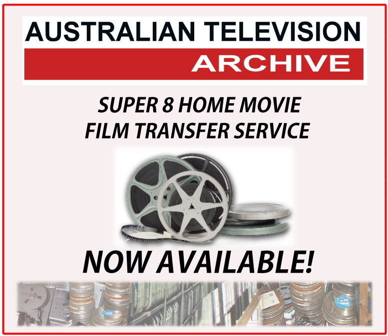 Australian Television Archive Pic 1 - Super 8 Transfer to DVD now available