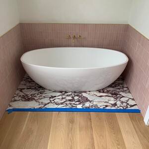 AllJays Plumbing & Drainage Pic 5 - Stone bath install