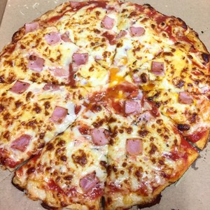 Donini's Pizza Pic 4 - Bacon and egg pizza