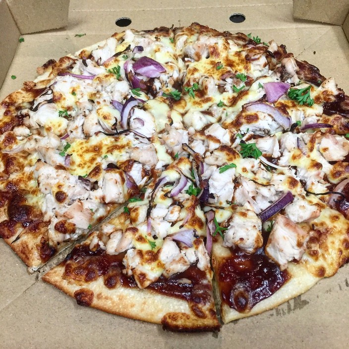 Donini's Pizza Pic 1 - Barbecue chicken pizza