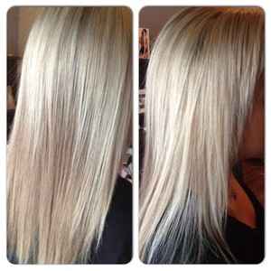 Hair By Tiffany - Mobile Hair Stylist Pic 3 - Half Head Of Blonde Foils