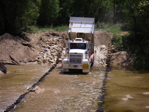 McKinnon Earth Construction Pty Ltd Pic 2 - CMA River job