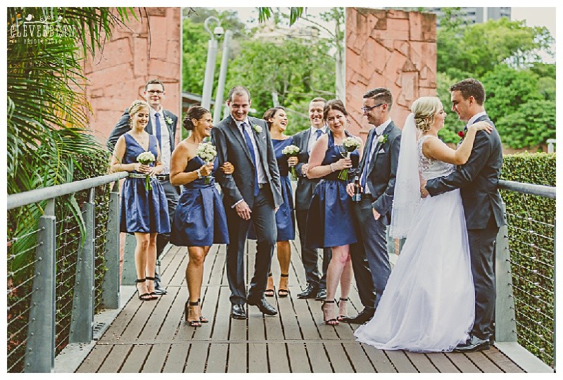 Cleverbean Productions Pic 1 - Roma Street Parklands Bridal Party Fun