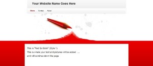 Websites Built For You Pic 3 - Red Scribble 1 of 69 Templates to choose from