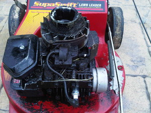 North Eastern Chainsaw and Mower Repairs Pic 3 - Before service and clean