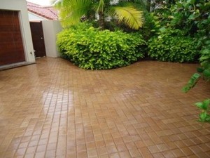 The Pressure Clean Experts Pic 5 - Pressure cleaned driveway in Noosa no mould