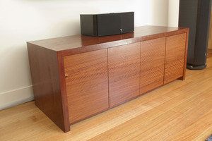 Sawdust Timber Furniture Pic 3 - Murray River Red Gum Audio Unit