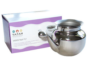 Yatan Holistic Ayurvedic Centre Pic 3 - YATAN Neti Pot Stainless Steel