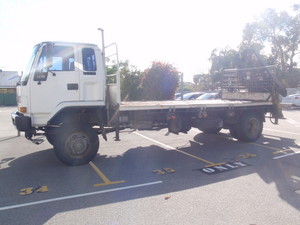 Assured Tree Services Pic 2 - Large HIAB Crane Truck to remove large logs