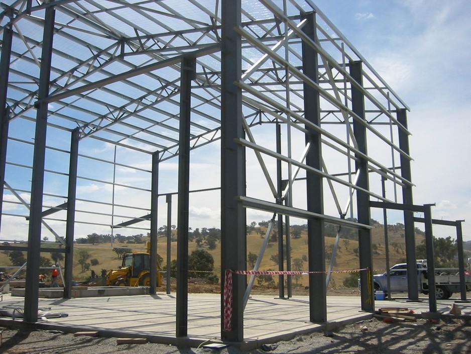 Ultra-Steel Sheds & Garages Pty Ltd Pic 1 - Construction of an Industrial Shed