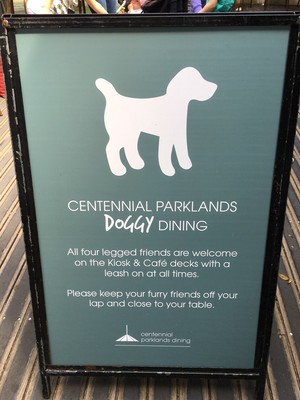 Centennial Parklands Dining Pic 3 - Dog friendly