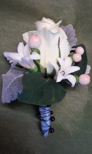 Marcoola  Florist Pic 4 - Rose Buttonhole