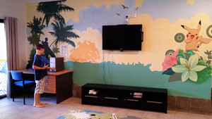 Orana Family Support Group Home Pic 2 - The entertainment area at Orana