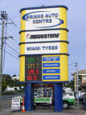 Signtronics Australia Pic 5 - Petrol Station Price Boards