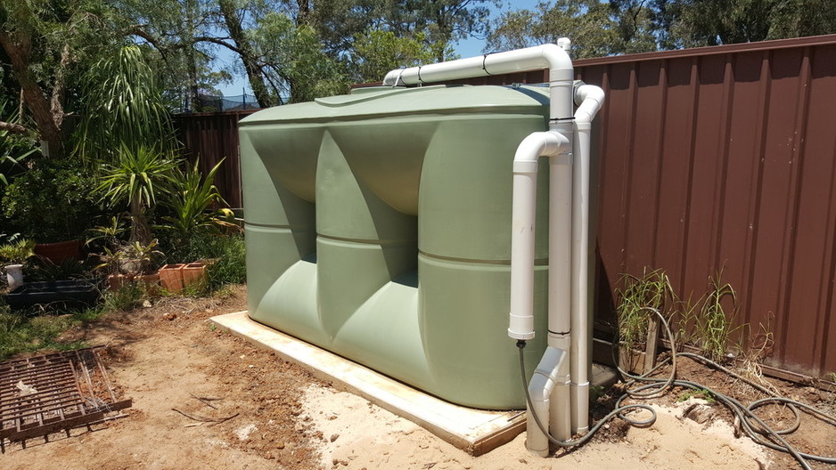 Shepherd plumbing Pic 1 - RAINWATER TANKS INSTALLATION AND MAINTENANCE