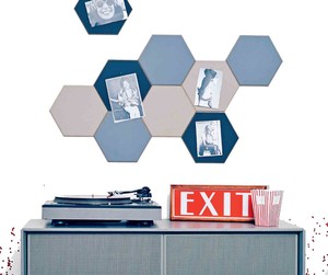 Designer Pinboards Australia Pic 5 - Mini Hexagonal Designer Pinboards each piece 25cm