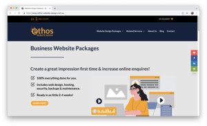 Ethos Website Design Pic 5 - Ethos Website Design Design agency website