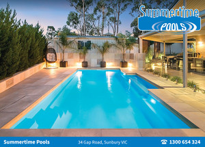 Summertime Pools Pic 4 - Award Winning Corbree Pool Summertime Pools Victoria