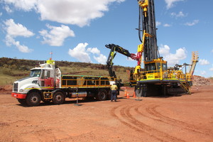 Plantman Equipment Pic 2 - SemiAutonomous Drill Rod Handler and Crane Truck