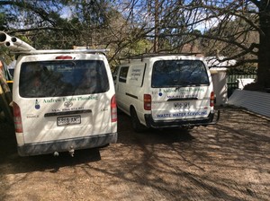 Andrew Evans Plumbing Pic 4 - A couple of a number of Andrews vans