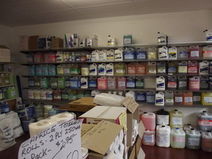 Ulladulla Cleaning Supplies Pic 3 - chemicals wall