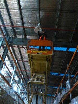 A. E. Roberts Electrical Pic 2 - High bay lighting installations