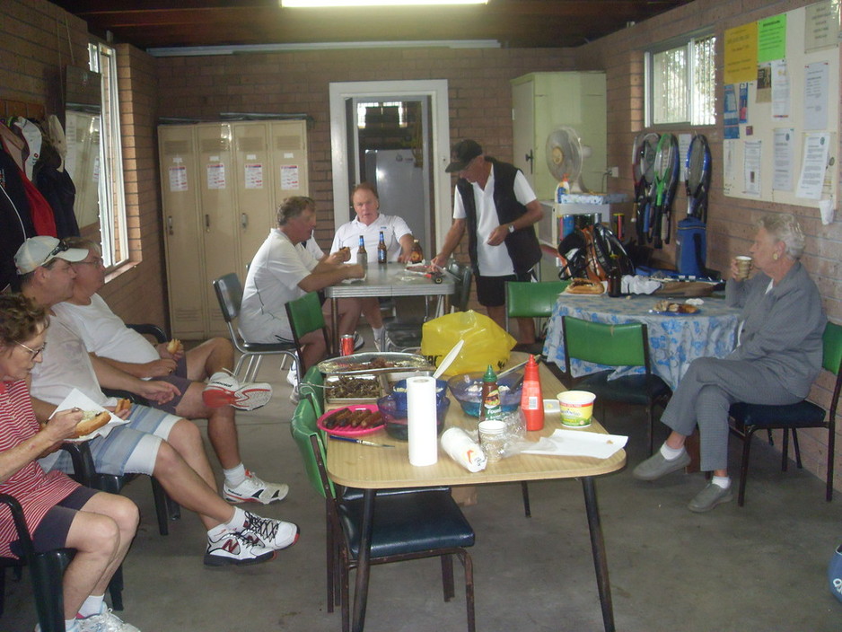 Lambton Park Tennis Club Pic 1 - BBQ and presentation day