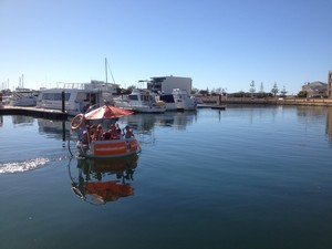 Eco BBQ Boats Pic 3 - 6 seater BBQ boat