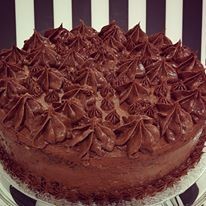 Couture Bakes Pic 4 - Chocolate Cake with Chocolate Orange Frosting